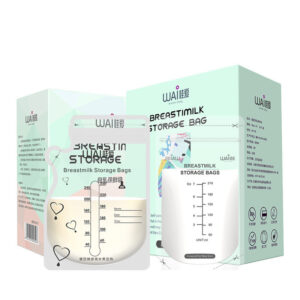 Breast milk storage bag