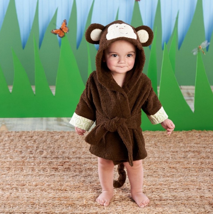 Cartoon Cute Animal Modeling Baby Bath Towels Baby Bathrobes Cotton Children's Bathrobes Baby Hooded - Image 7