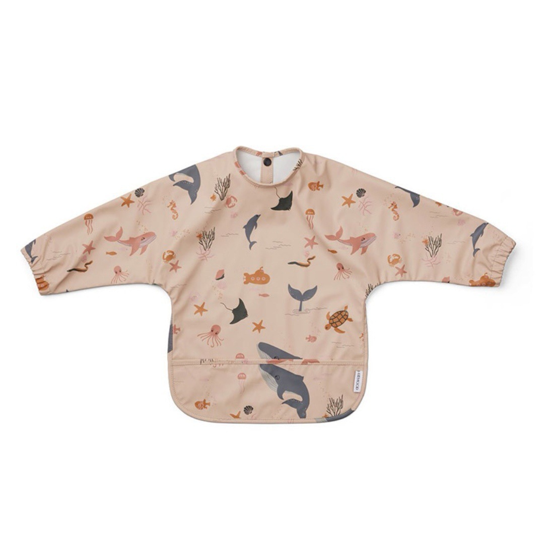 Children's waterproof anti-clothing bib baby eating bib super soft waterproof baby meal pocket anti-dirty feeding - Image 4