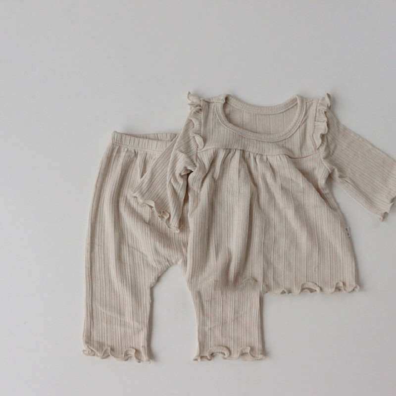 Children'S Clothing Baby Bottoming Suit Cotton Soft Baby Pajamas Baby Clothes Baby Home Service - Image 2