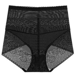 New Satin High Waisted Underwear With Buttocks Raised