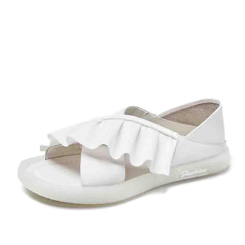 New Fashion Gentle Summer Fairy Style Flat Pregnant Women'S Shoes Tide Net Red All-Match Shoes Women - Image 5