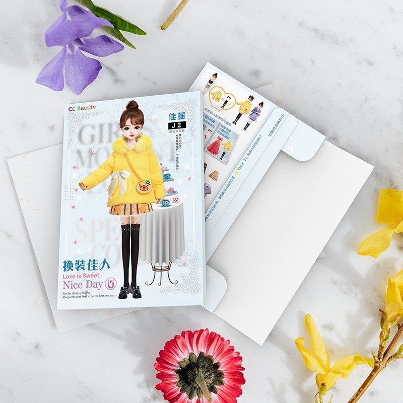 Magnetic Dressing Stickers Baby Clothing Stickers Book Toys - Image 3