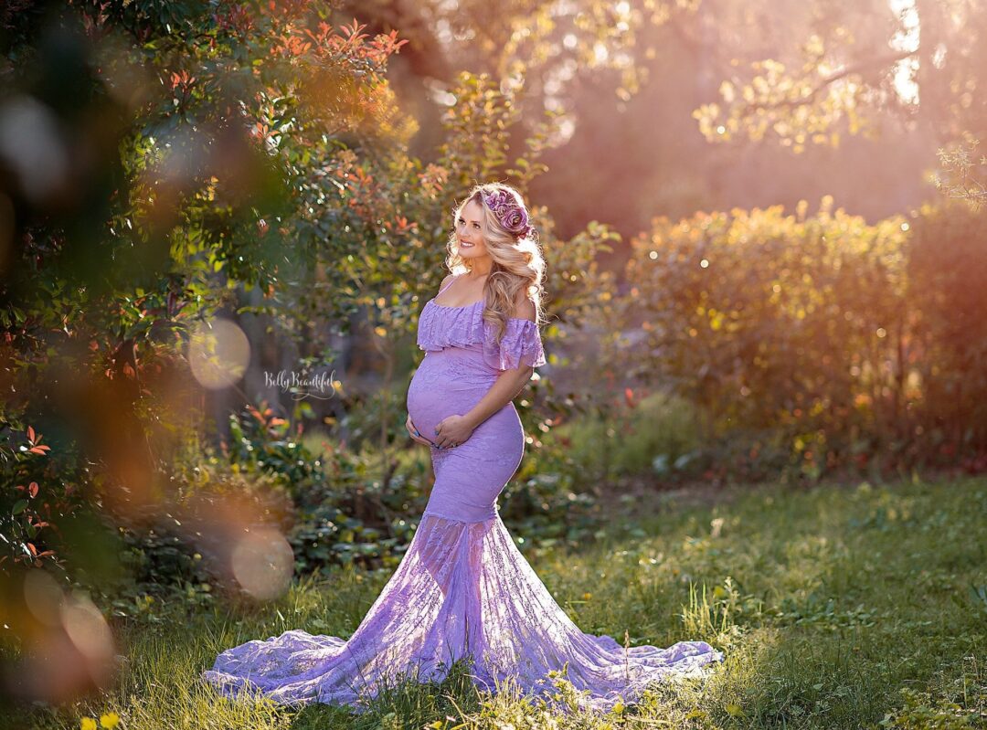 Lace maternity dress - Image 2