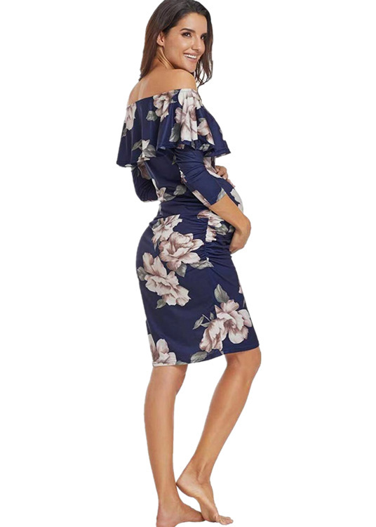 Printed maternity dress - Image 2