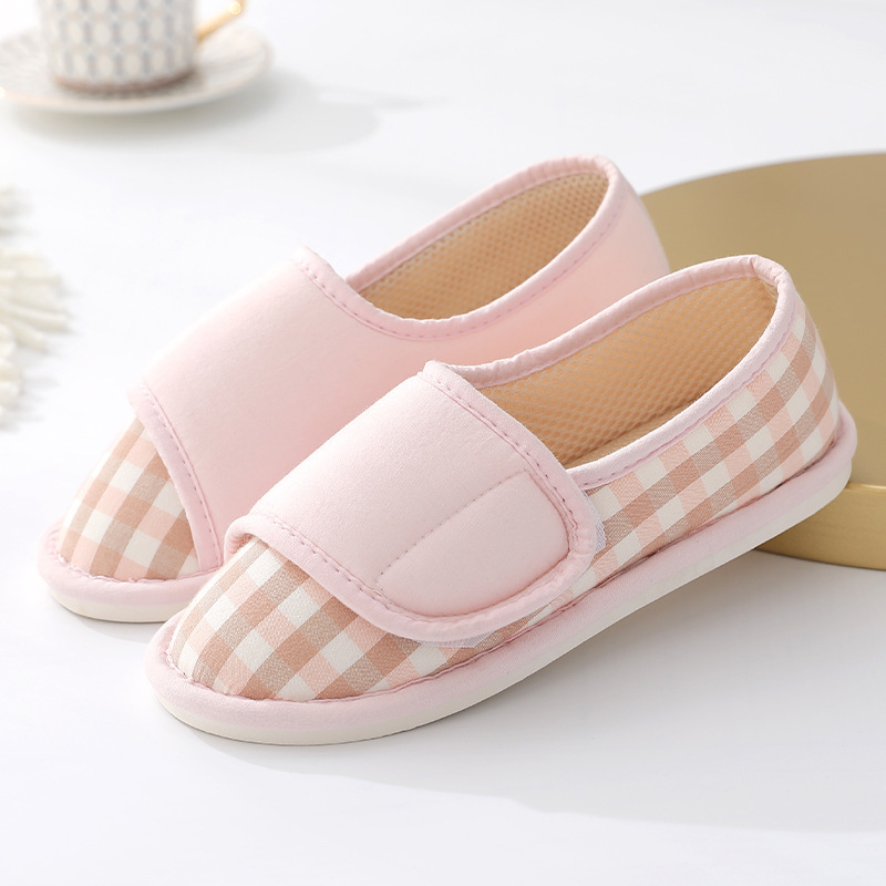 Spring And Autumn Home Thin Pregnant Women Postpartum Maternity Plus Size Confinement Shoes Soft Bottom Non-slip - Image 5