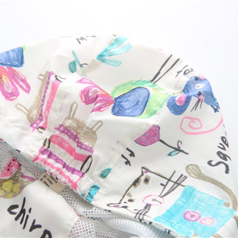 Baby girl cartoon hoodie - Image 2