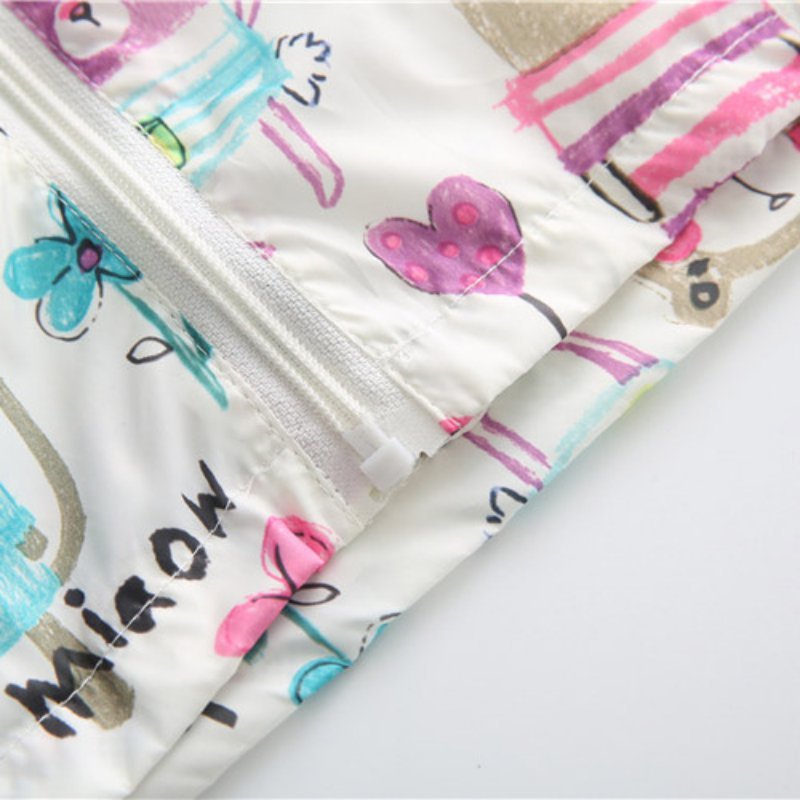 Baby girl cartoon hoodie - Image 3