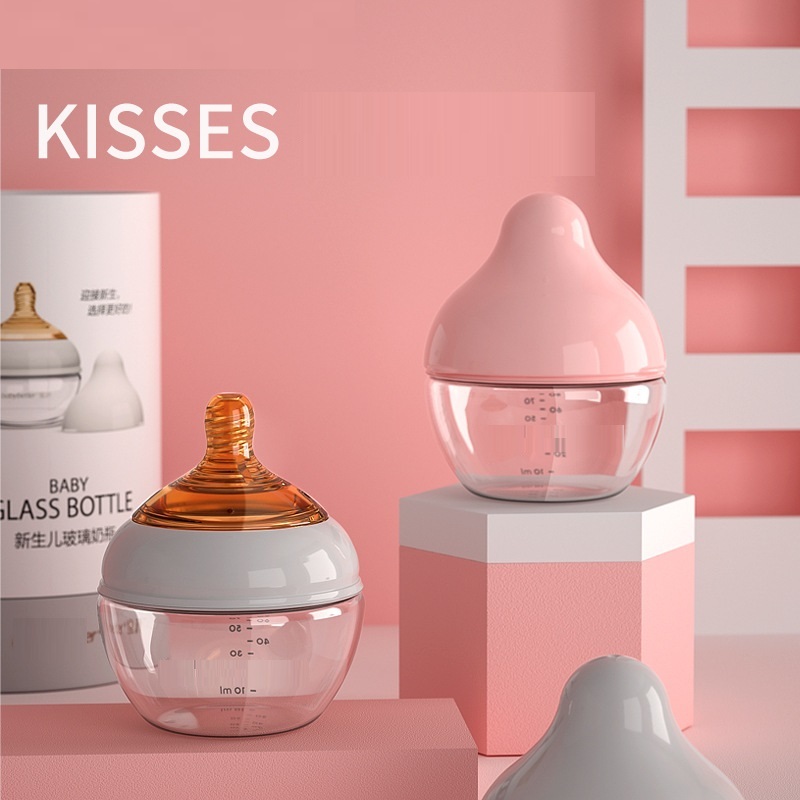 Newborn Glass Choke Proof Wide Mouth Baby Small Feeding Bottle - Image 8