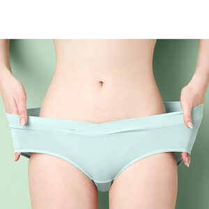 Pregnancy Seamless Briefs Shorts Low Waist Belly Lift