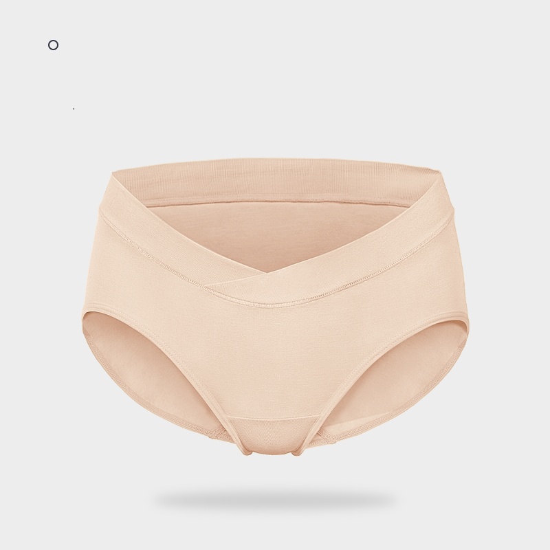 Pregnancy Seamless Briefs Shorts Low Waist Belly Lift - Image 3