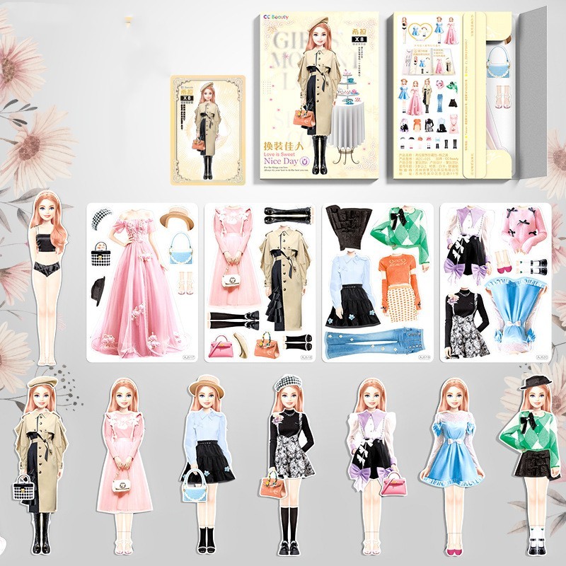 Magnetic Dressing Stickers Baby Clothing Stickers Book Toys - Image 10