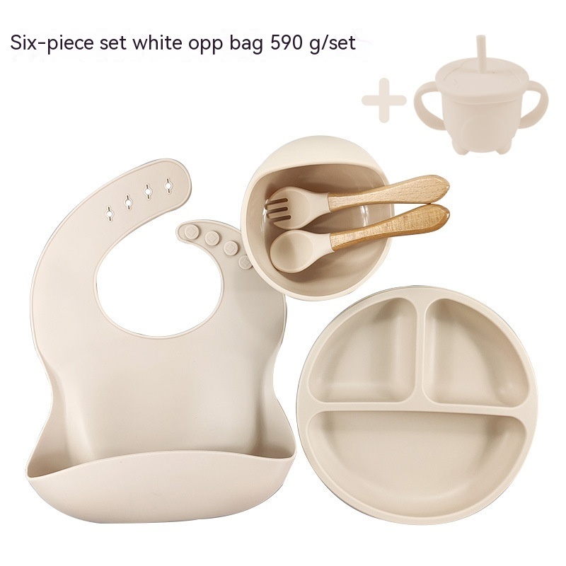 Baby Food Supplement Silicone Plate Suit - Image 4