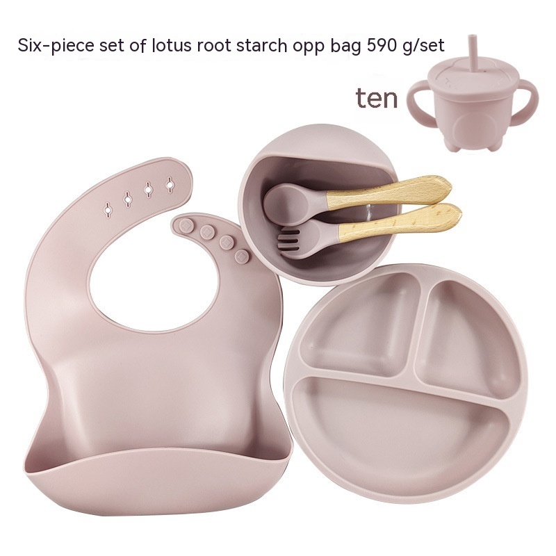 Baby Food Supplement Silicone Plate Suit - Image 9