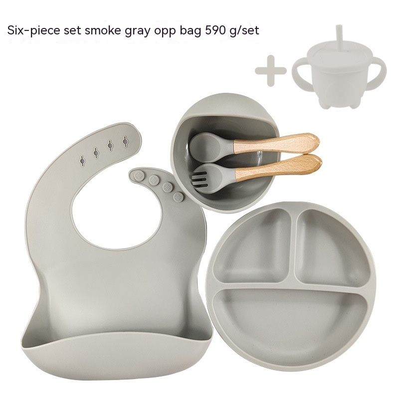 Baby Food Supplement Silicone Plate Suit - Image 7