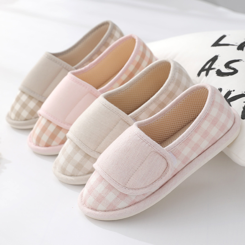 Spring And Autumn Home Thin Pregnant Women Postpartum Maternity Plus Size Confinement Shoes Soft Bottom Non-slip - Image 9