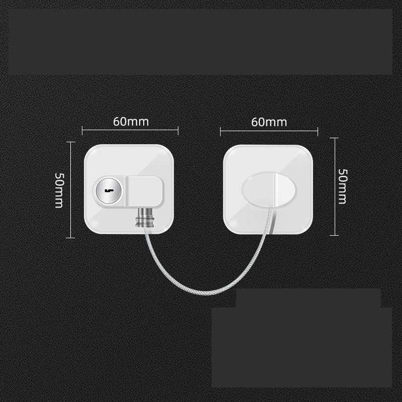 Password Multifunctional Lock Baby Safety Refrigerator Drawer Cabinet Toilet - Image 10