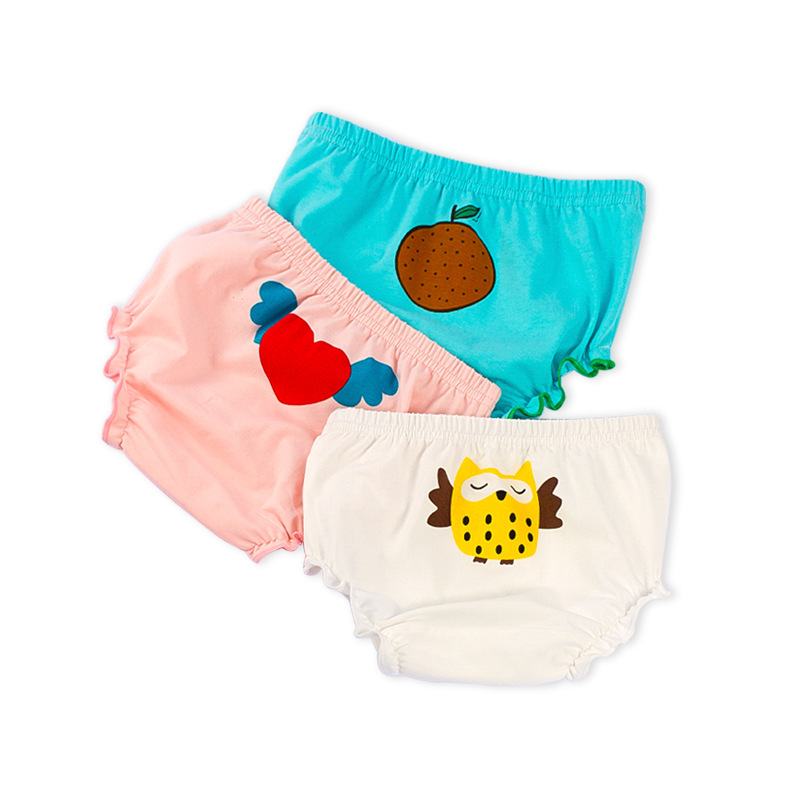 Cartoon Baby Bread Panties Cotton 3-pack - Image 5